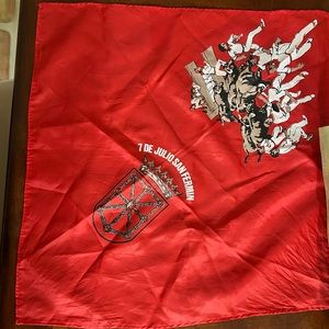 Handkerchief From Spain running of the bulls